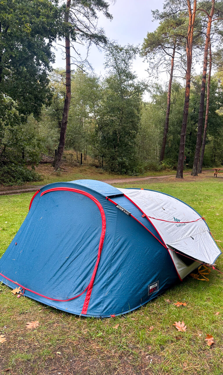 decathlon quechua pop-up tent, camping gadgets