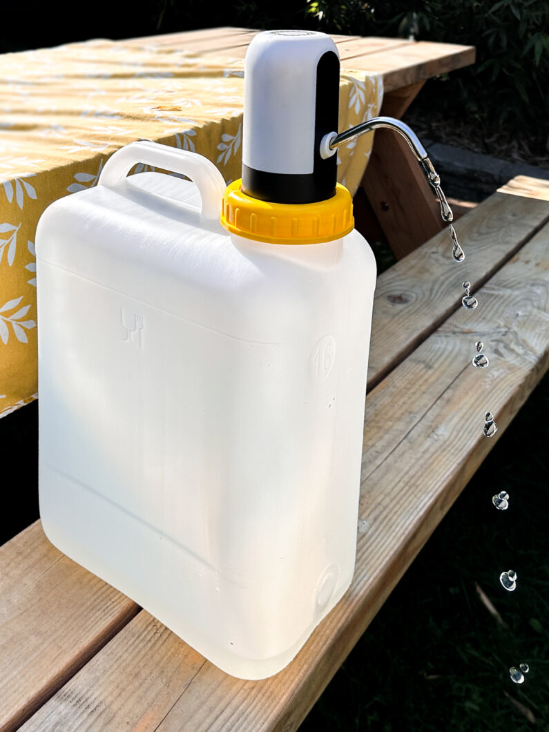 usb elektrisch kraantje camping
