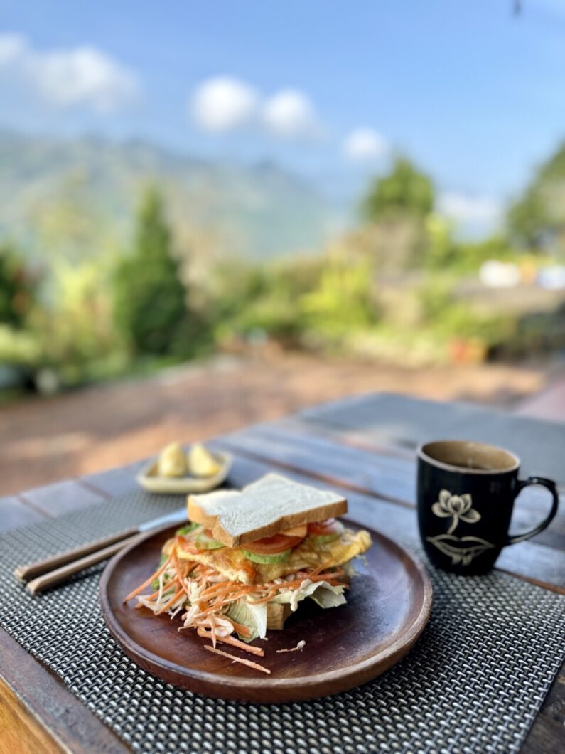 bergen ontbijt sapa-vietnam