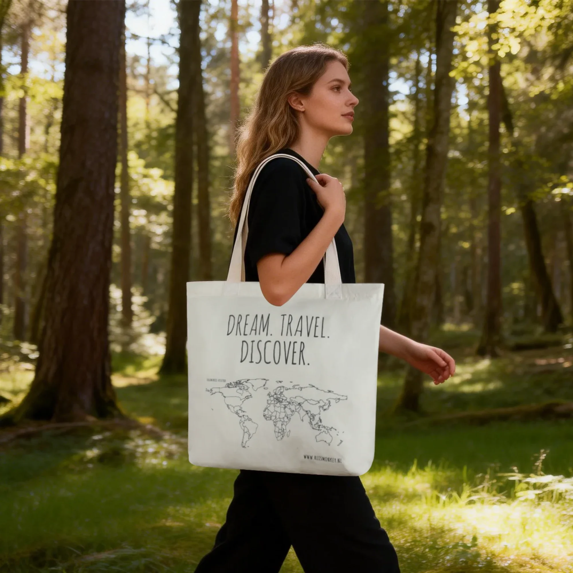 Canvas tas colour your world luxe editie