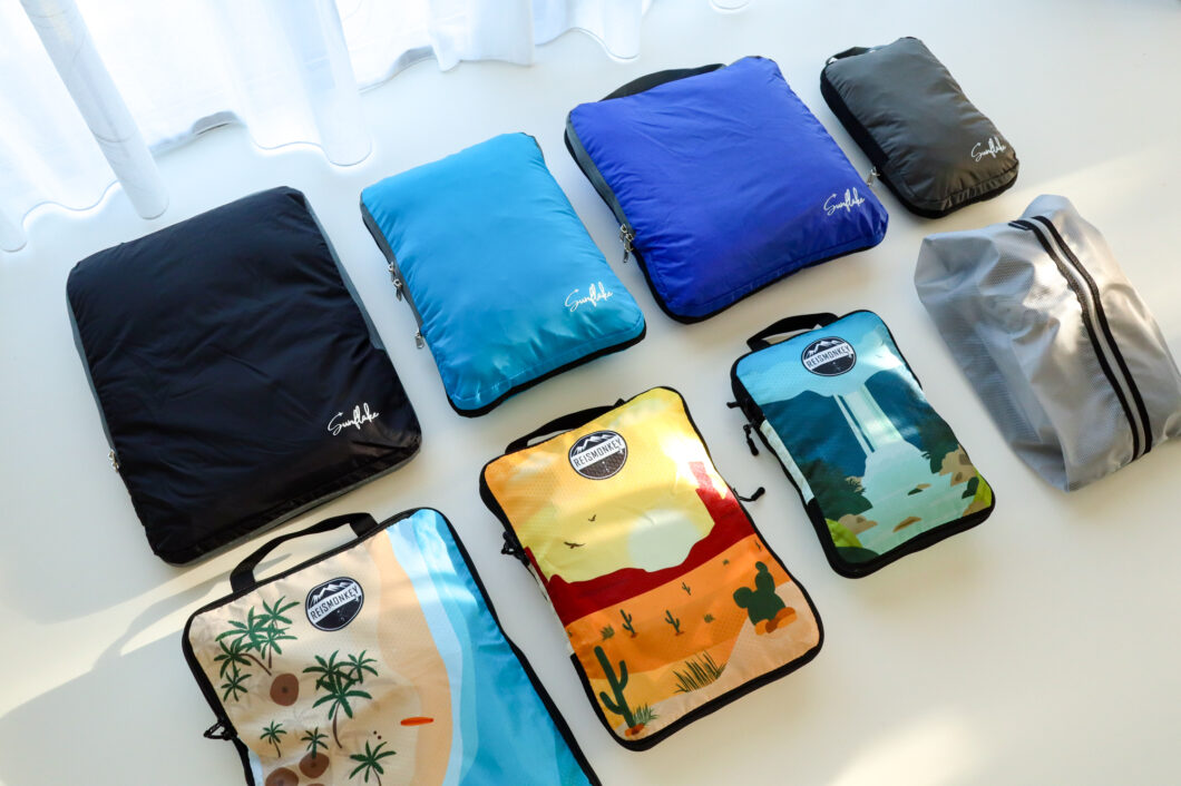 beste packing cubes, compressie