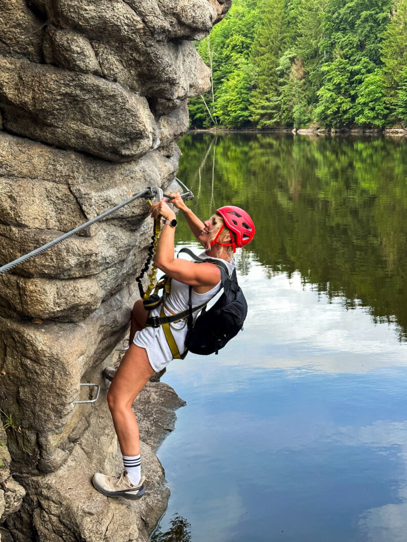 Via ferrata Hluboká nad Vltavou, annemarie