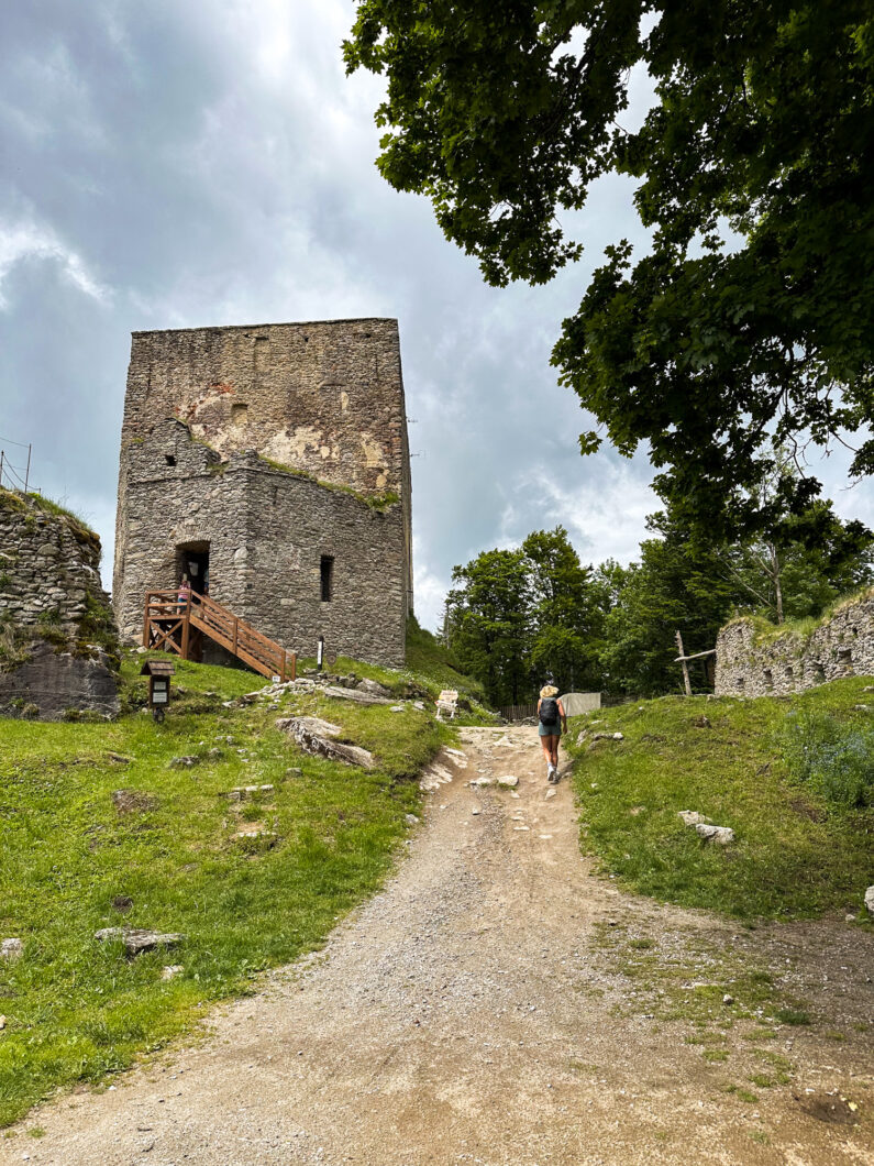 Vítkův Hrádek kasteel lipno