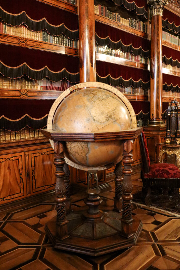 bibliotheek hluboka kasteel