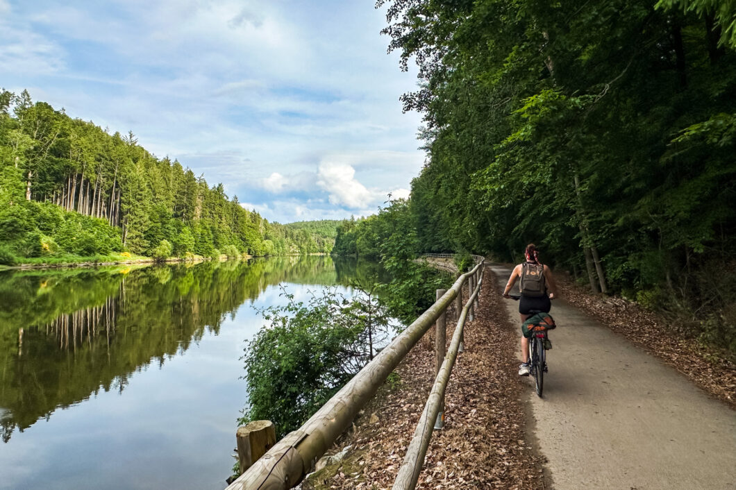 fietsen Hluboká nad Vltavou