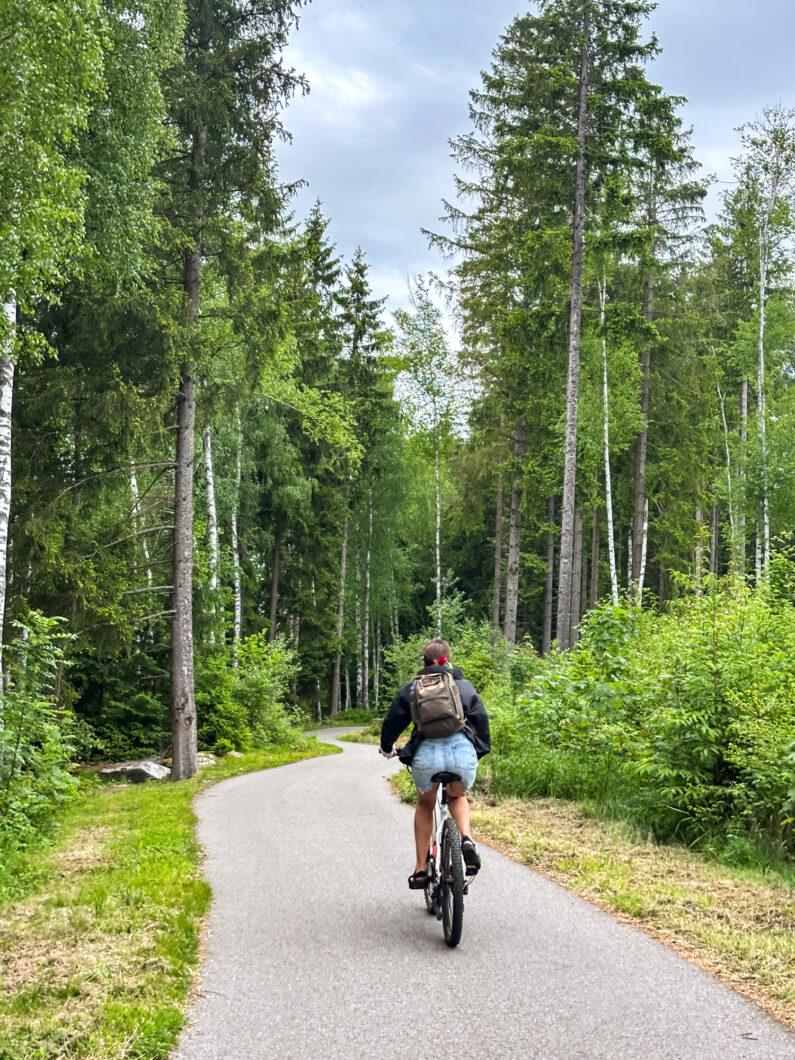 fietsen om het lipnomeer
