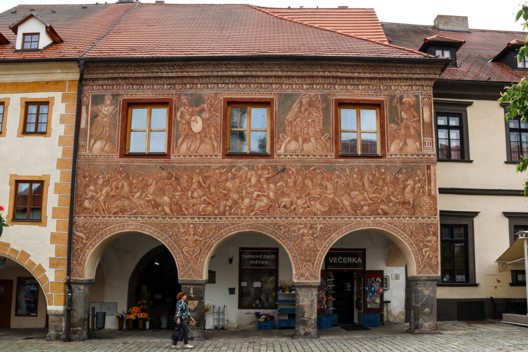 prachatice huizen