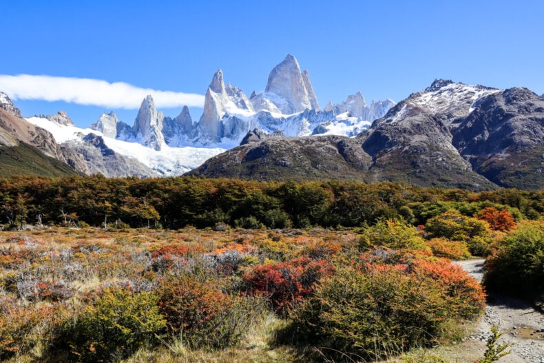 El chalten, hiking patagonie Argentinie