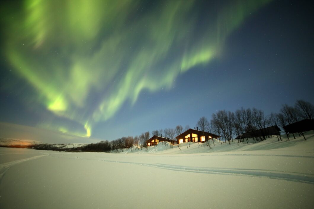 Nuorgam noorderlicht finland