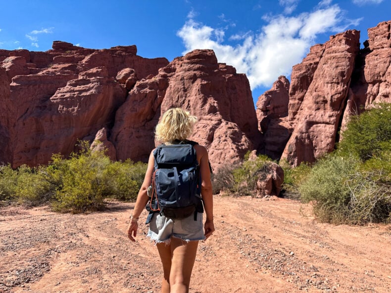Argentinie tips, quebrada de los conchas