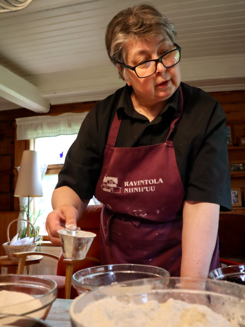 paula's blueberry pie workshop