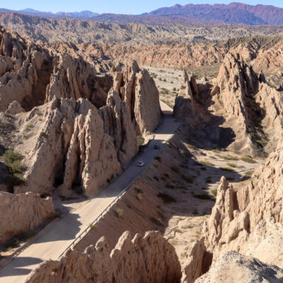 quebrada de las flechas, cafayate argentinie