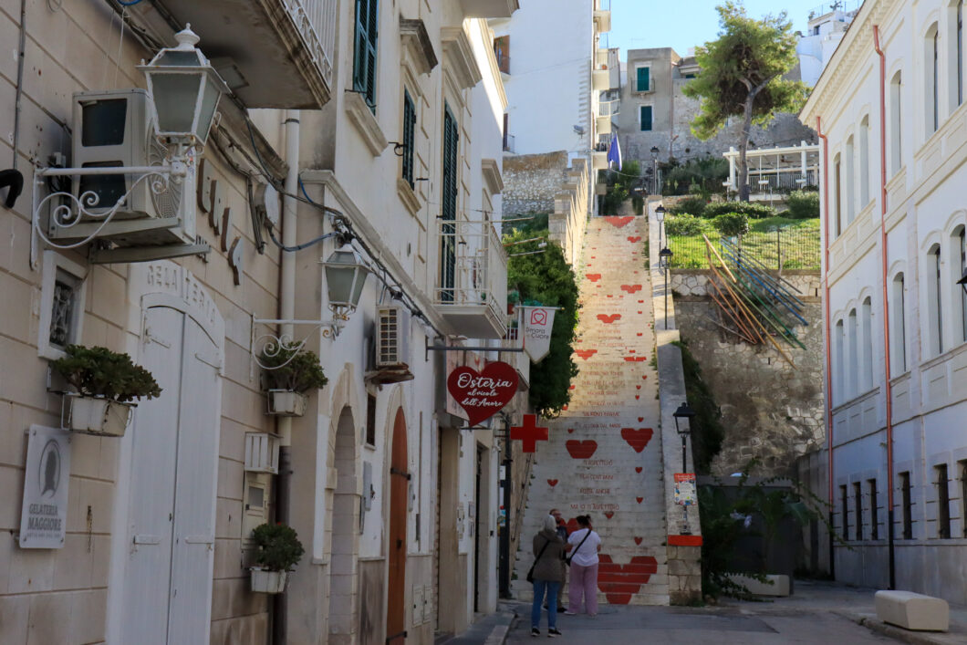 Scalinata dell’Amore trap liefde vieste