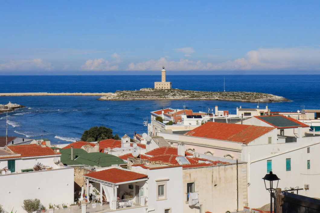 Vieste Italie uitzicht