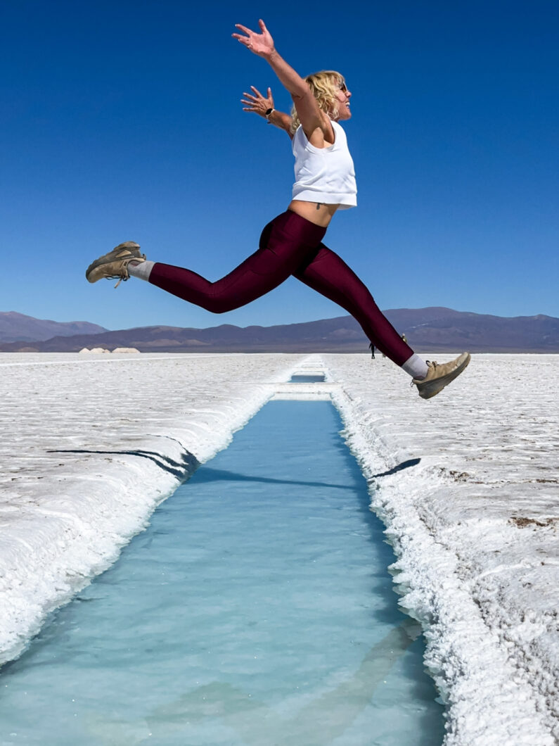 Salinas grandes, argentinie