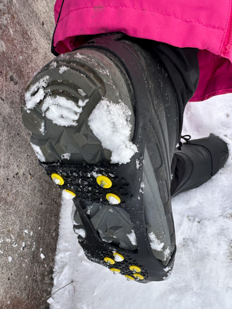 Spikes schoenen sneeuw