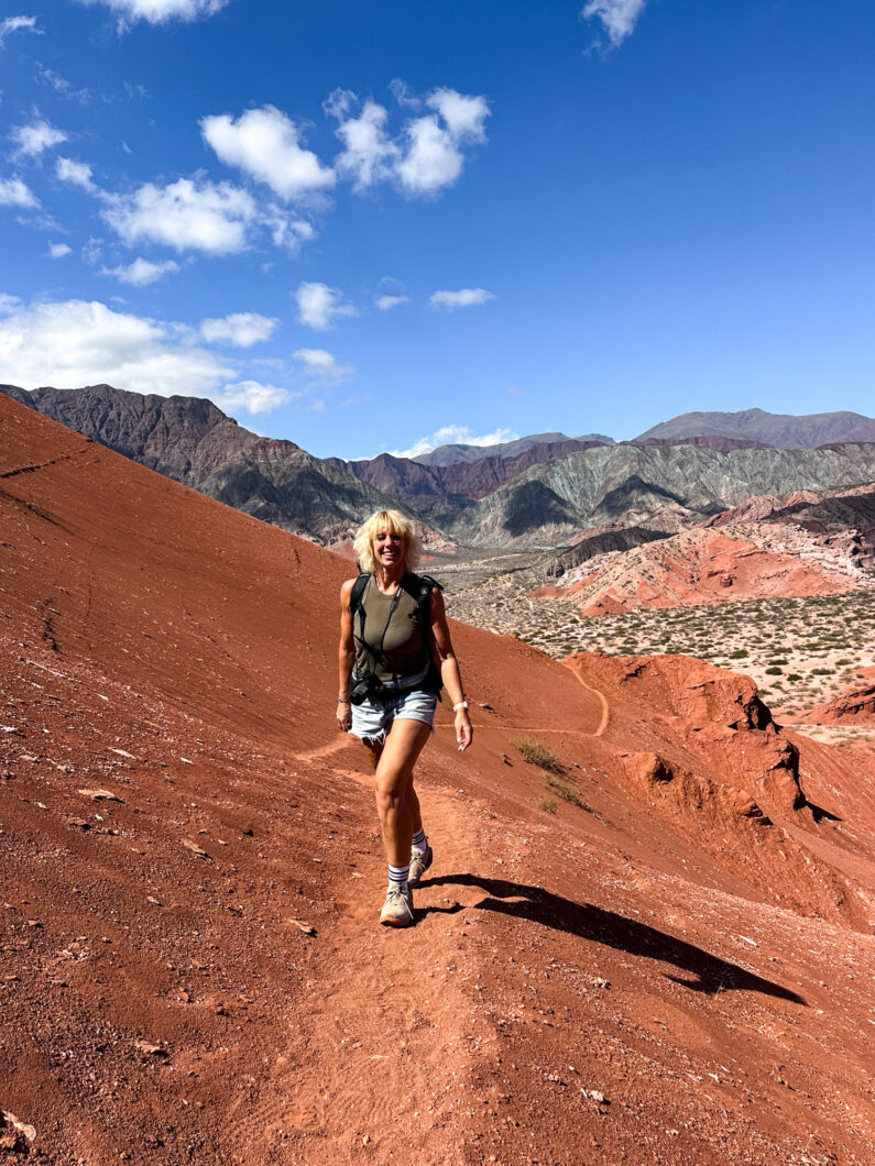 hike quebrada de las conchas, el paso