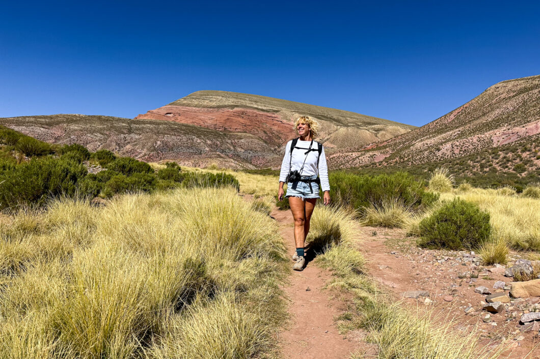 wandelroute Inca Cueva, argentinie