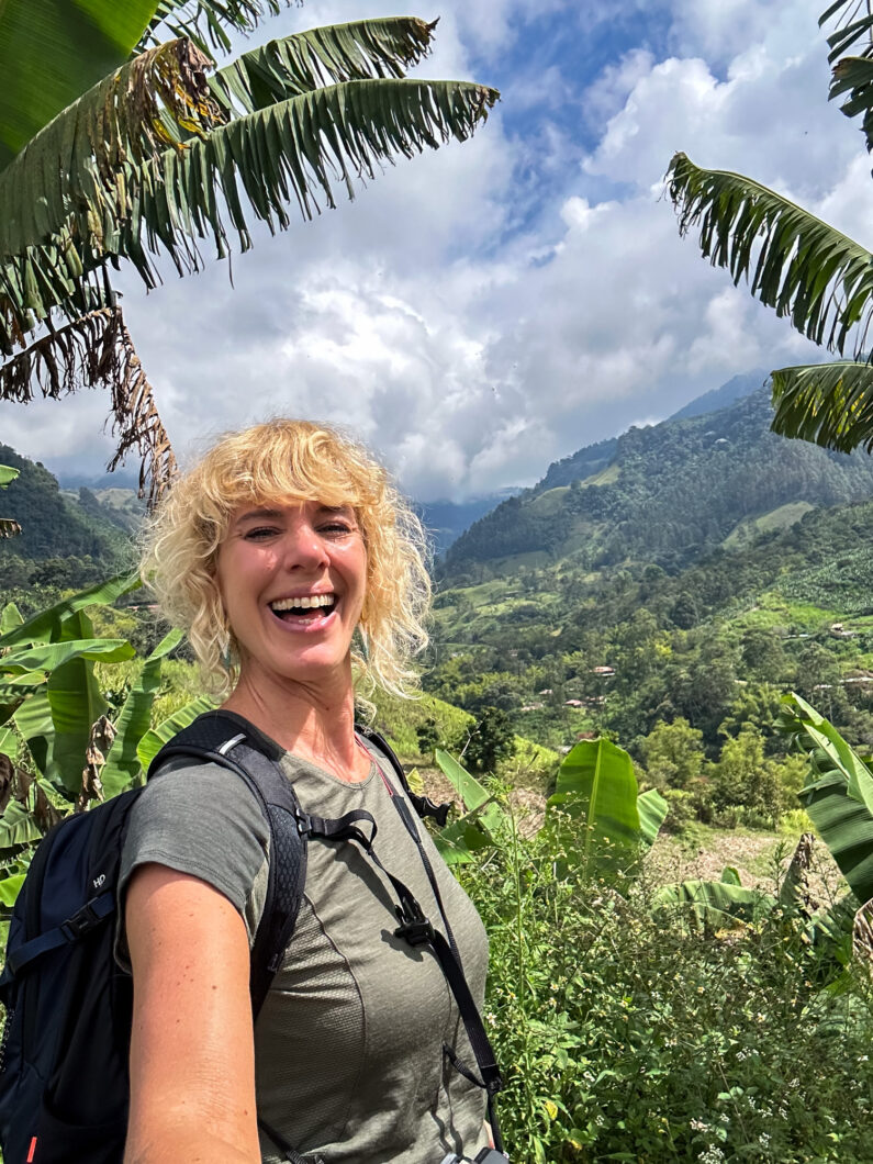 wandelroute jardin colombia