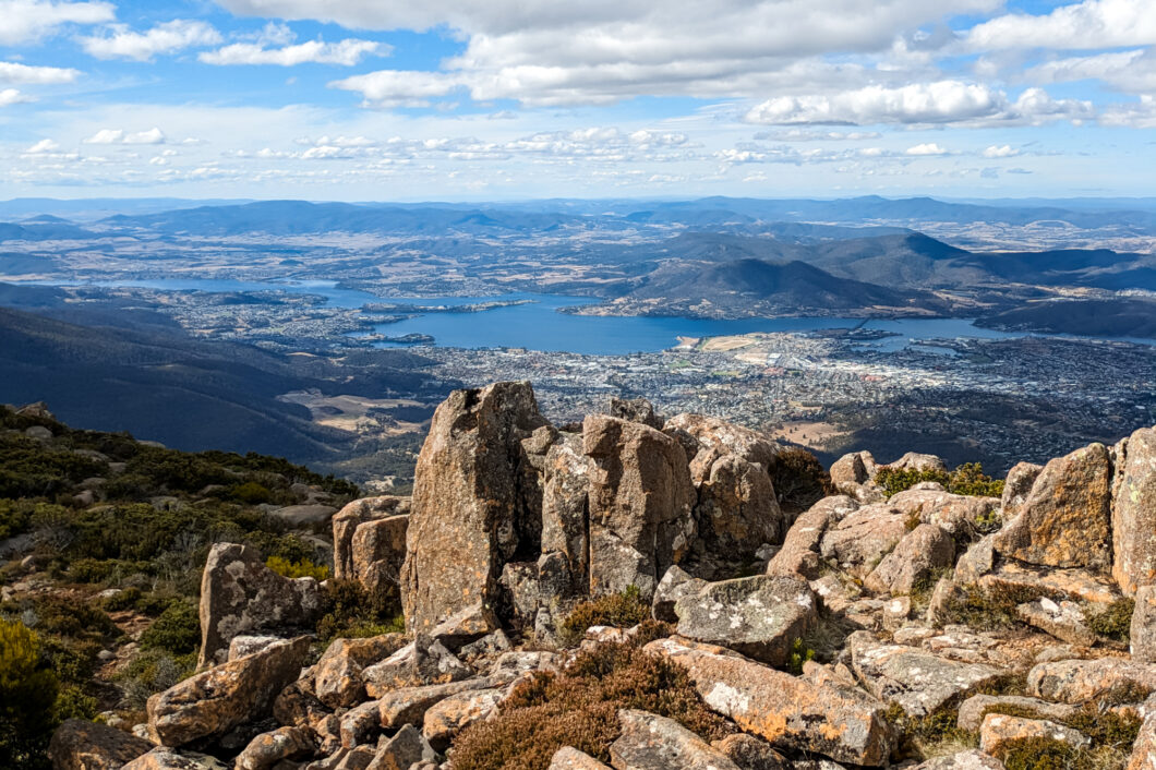 Tasmanië Hobart Mount Wellington