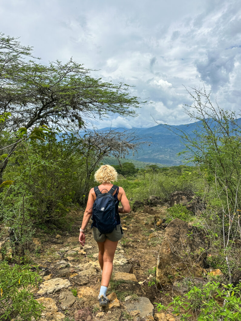 Annemarie hike naar cabrera