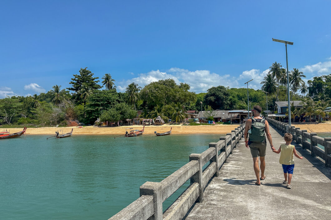 Koh Por eiland pier