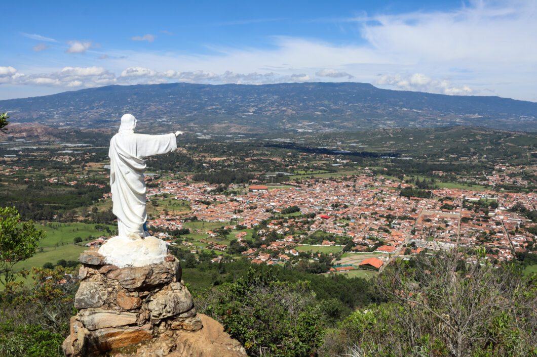 Mirador el santo, villa de leyva