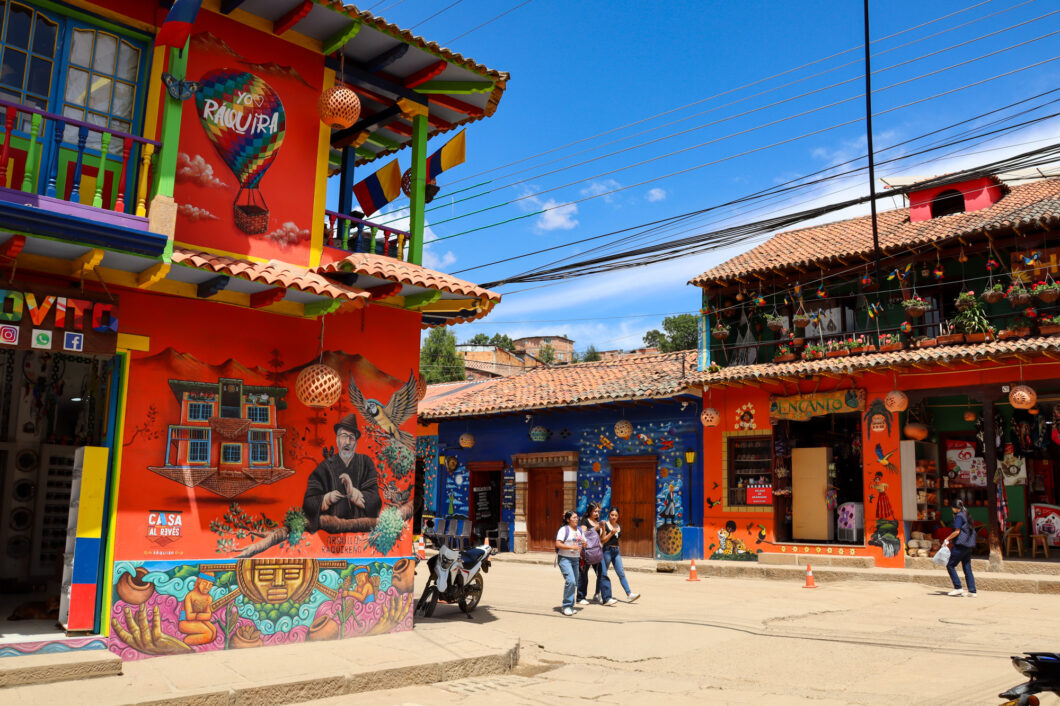 Raquira, pottenbakkersdorp colombia