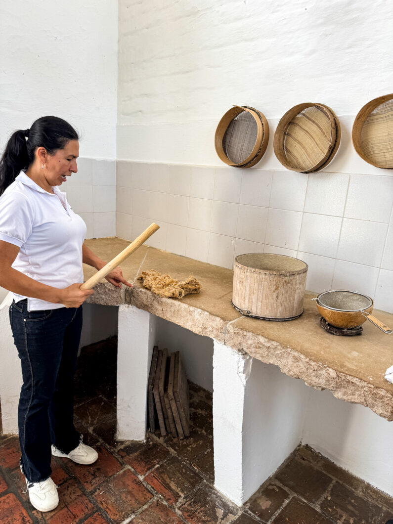 taller de papel barichara rondleiding