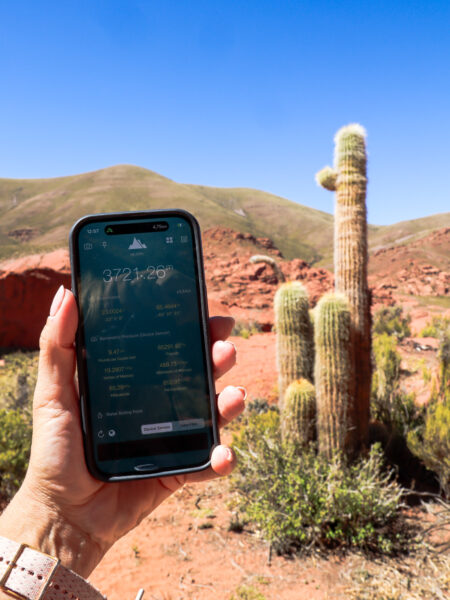 hoogtemeter app, smartphone, esim