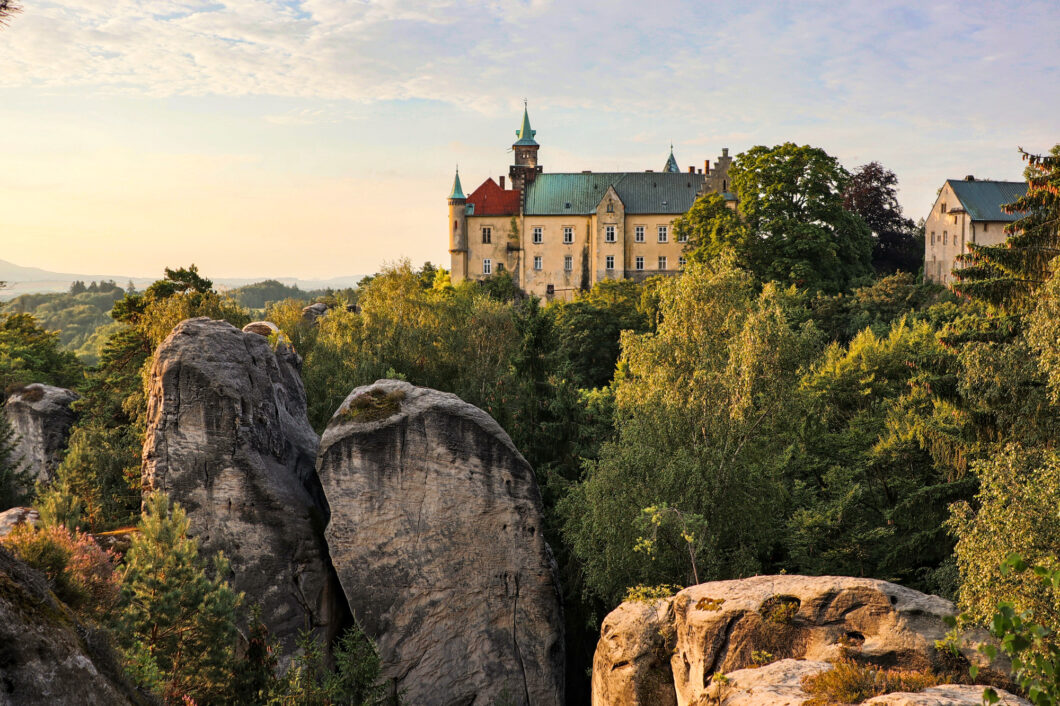 hruba skala kasteel, tsjechie