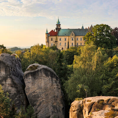 hruba skala kasteel, tsjechie