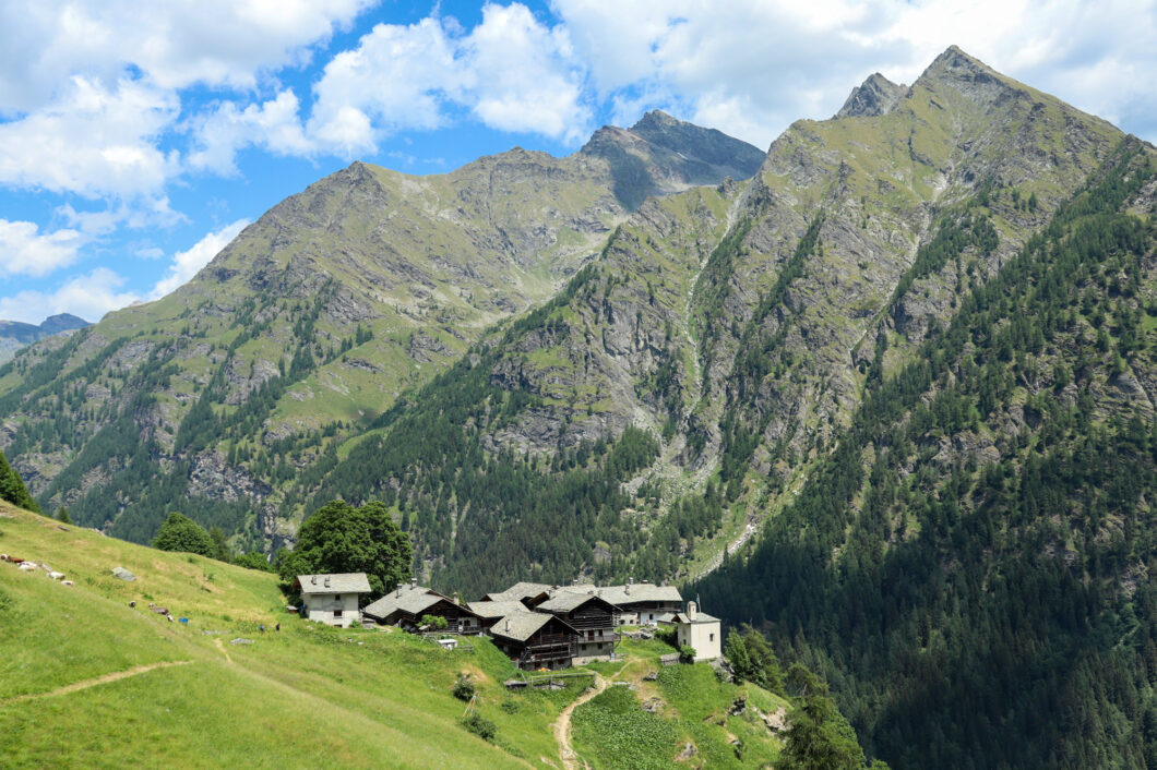Gressoney, Alpenzu