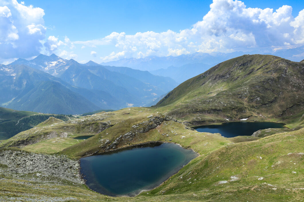 Palazinas lakes, aosta vallei
