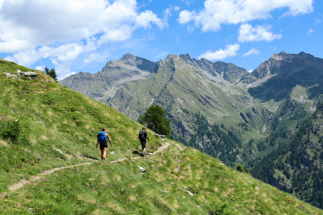 huttentocht Gressoney, Aosta