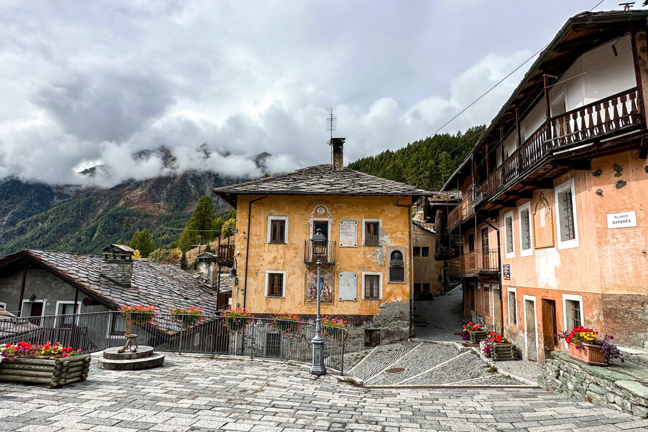 italiaans dorpje aostadal