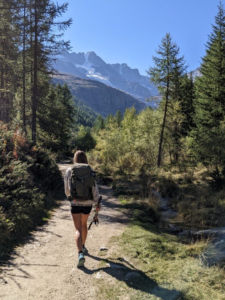 wandelen aostadal
